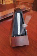 metronome in motion