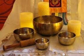 Singing bowls for relaxation