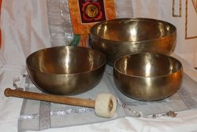 Tibet singing bowls