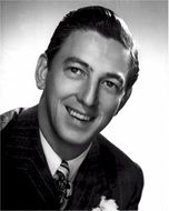 black and white photo of actor Ray Bolger