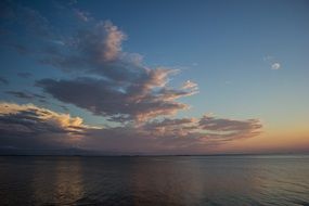 calm ocean water