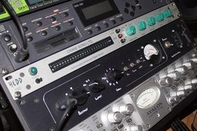 studio equipment for music recording