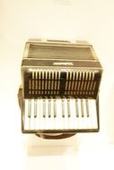 accordion, antique musical instrument