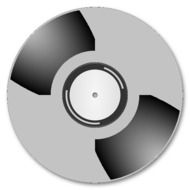 Drawing of grey cd
