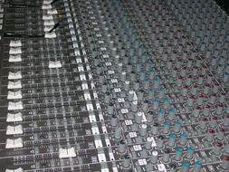 mixer in a music studio