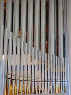 Great organ in the church