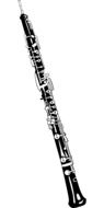 graphic image of a oboe