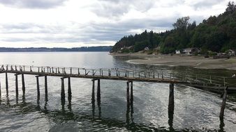 ferry to Vashon island, Washington