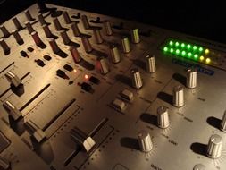 music mixer studio