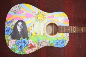 Hippy guitar