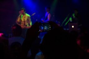 picture of party going out in a club