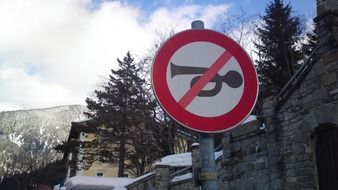 bad gastein horn sign