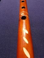 flute is wooden musical instrument