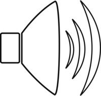speaker volume icon drawing