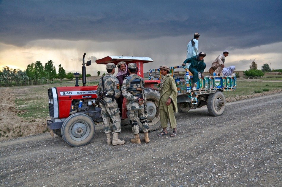tractor in afghanistan
