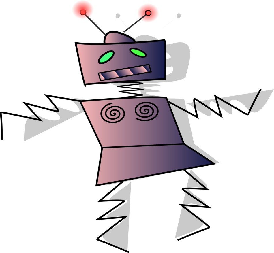 bot dance robot drawing