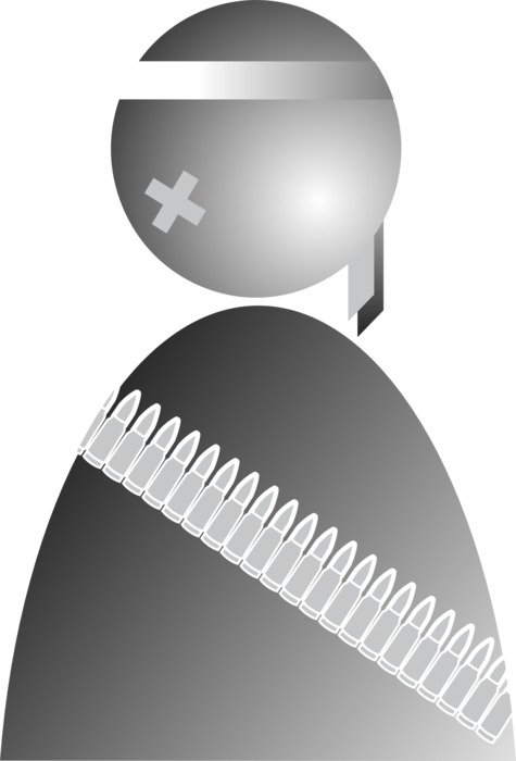 icon of wounded soldiers drawing