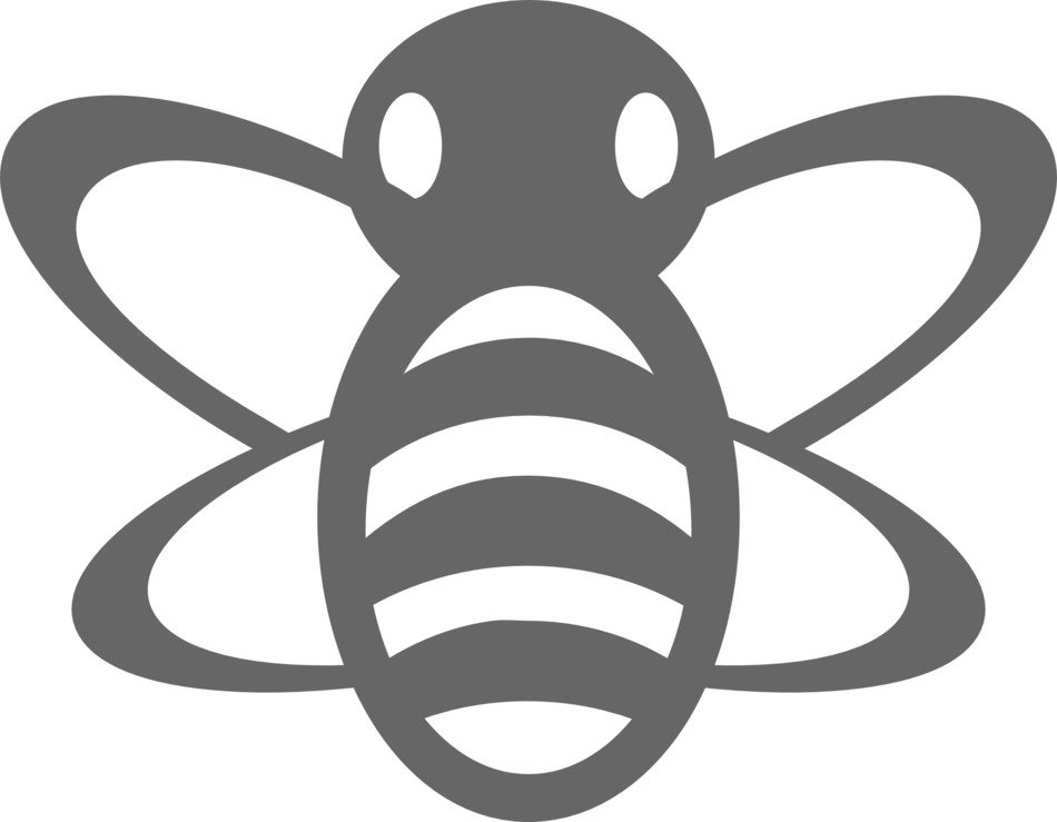 Grey honey bee