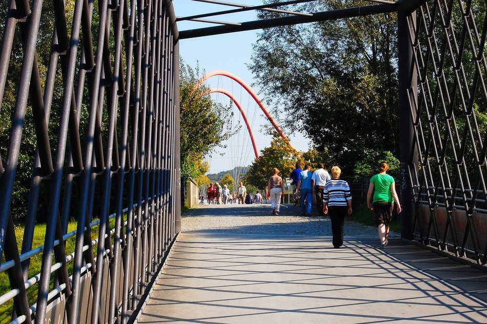 bridge in nordsternpark