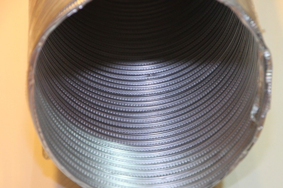 flexible aluminium corrugated duct