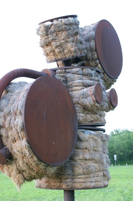 hay statue art