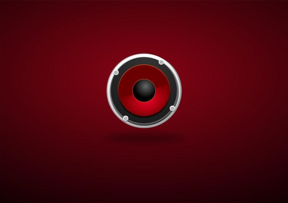 Picture of sound speaker