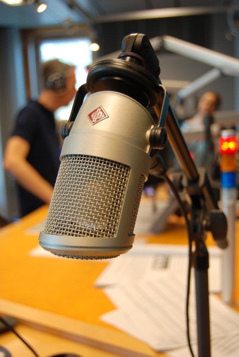 on air microphone