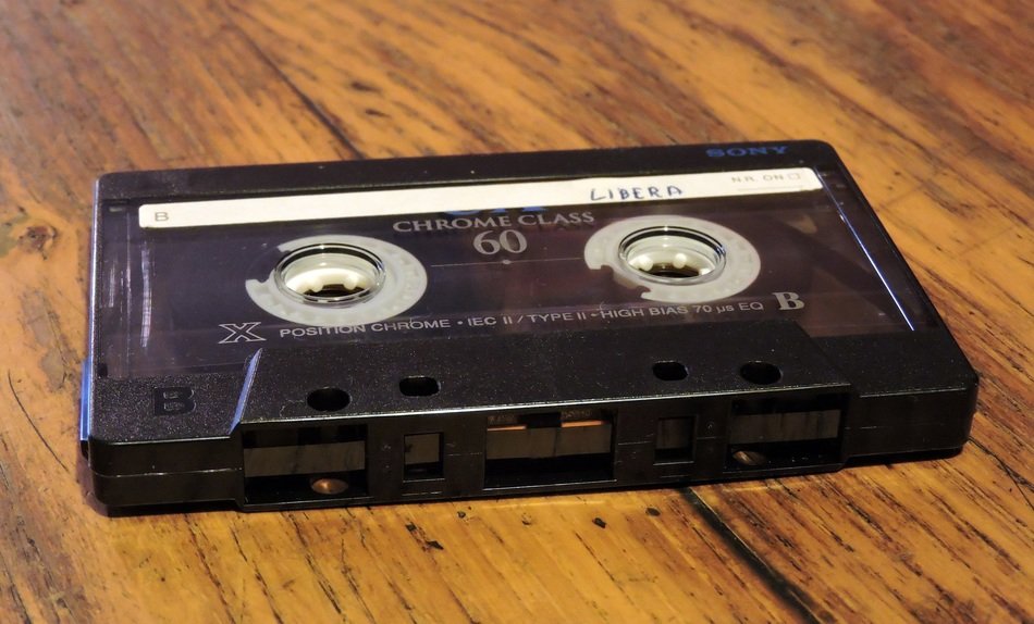 vintage audio cassette