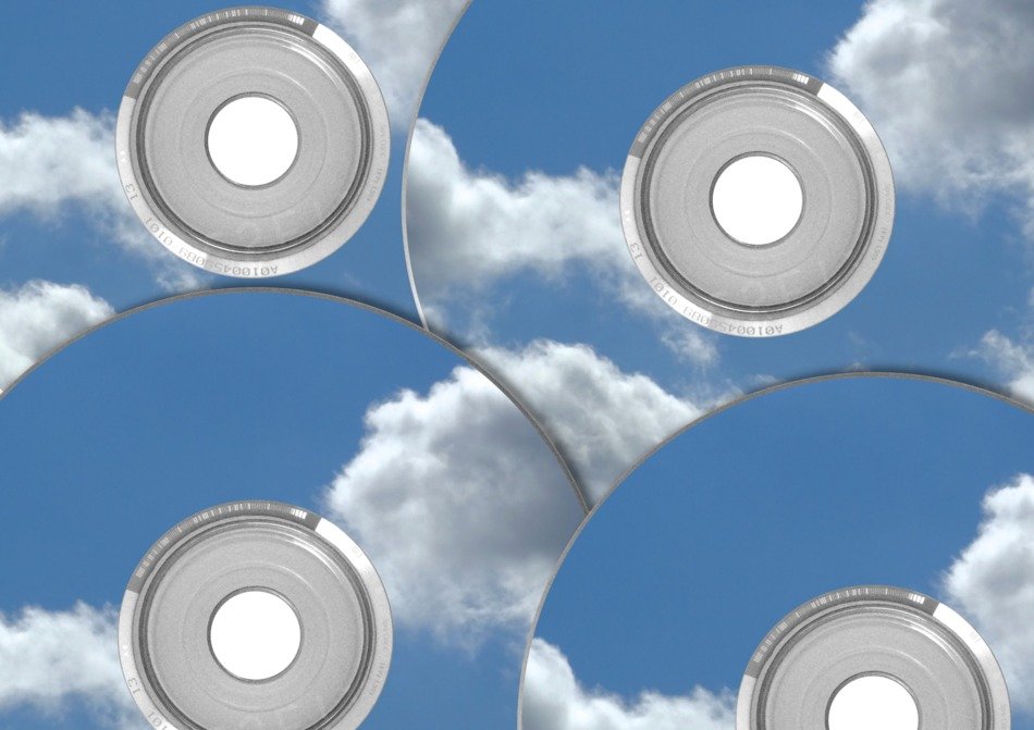 cd dvd in the clouds