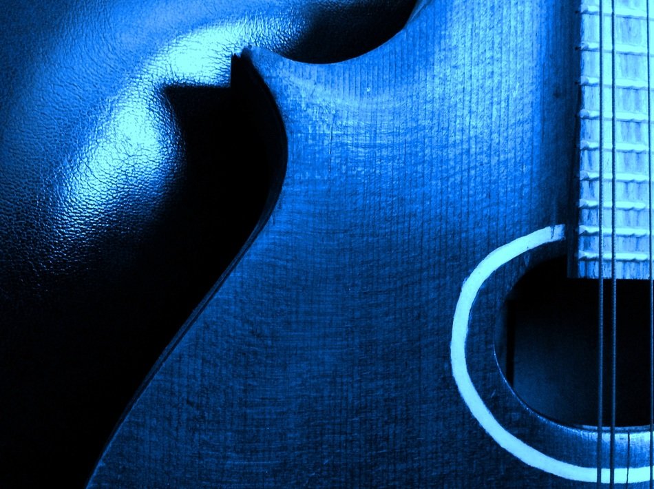 blue mandola