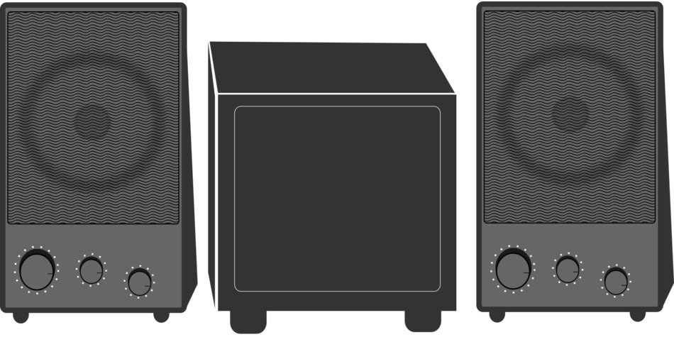 stereo speakers