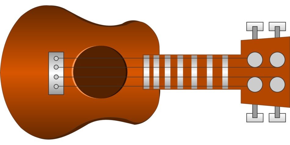 country guitare as a drawing