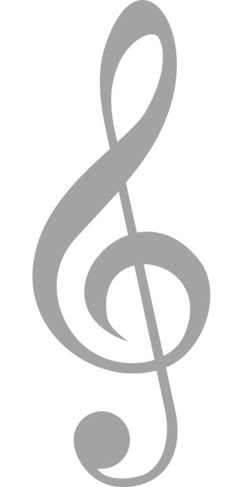 Clip art of the music note