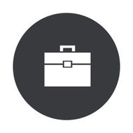 Vector modern gray circle icon