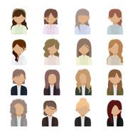 business woman avatar