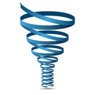 3d Funnel Ribbon