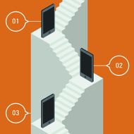 Social network and technology concept