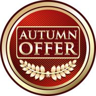 Autumn Offer Label