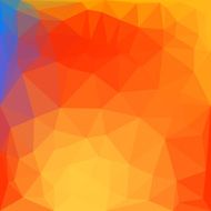 Modern polygonal style bright background Vector