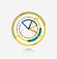 Line graph chart icon N2