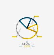 Line graph chart icon N3