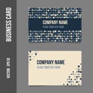 Corporate identity - business cards N4