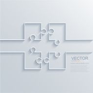 vector modern puzzle background