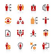 Human resource management icons N3