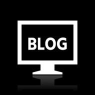 Computer Monitor icon on a black background - WhiteSeries N31