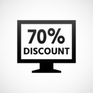 Computer Monitor icon on a white background - ShadeSeries N36