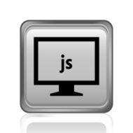 Computer Monitor icon on a square button - SteelSeries N54