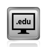 Computer Monitor icon on a square button - SteelSeries N61