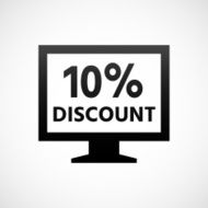 Computer Monitor icon on a white background - ShadeSeries N55