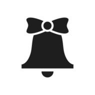 Bell icon on a white background - SingleSeries